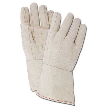 Magid Textile Gloves, Natural, 12 PK 94SGNO
